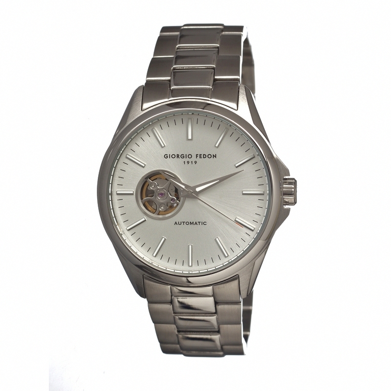 AAA 1:1 Replica Giorgio-Fedon-1919-Mechanical-Iv Mens Watches Silver Dial Automatic 43MM GFAS005 Watch