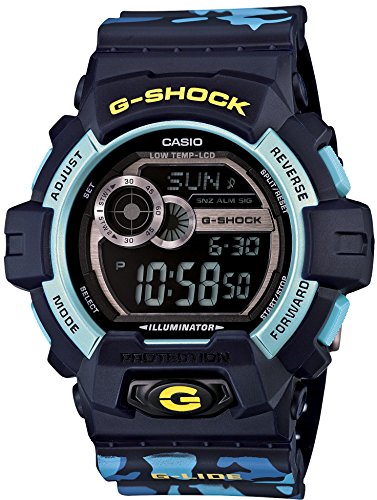 AAA 1:1 Replica Casio-G-shock Mens Watches Black Dial Quartz 55.1 x 52.5MM GLS-8900CM-2 Watch