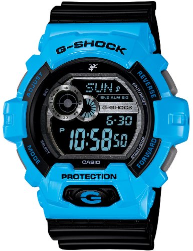 AAA 1:1 Replica Casio-G-shock Mens Watches Black Dial Quartz 52.5MM GLS-8900LV-2JR Watch