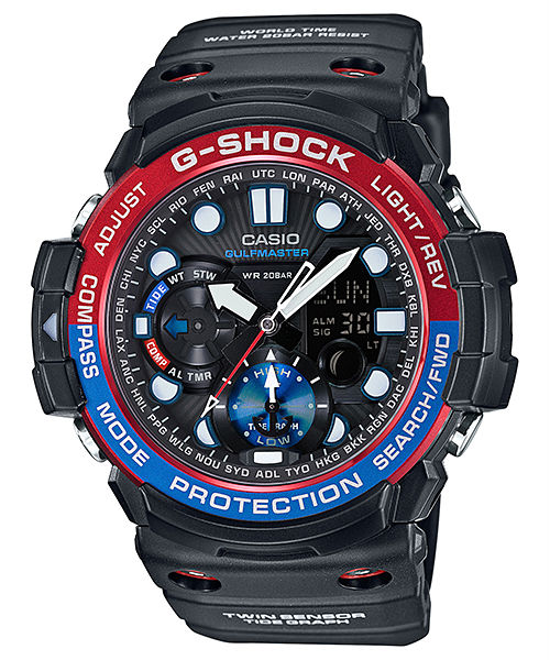 AAA 1:1 Replica Casio-G-shock Mens Watches Black Dial Quartz 50.5 x 53.4MM GN-1000-1A Watch