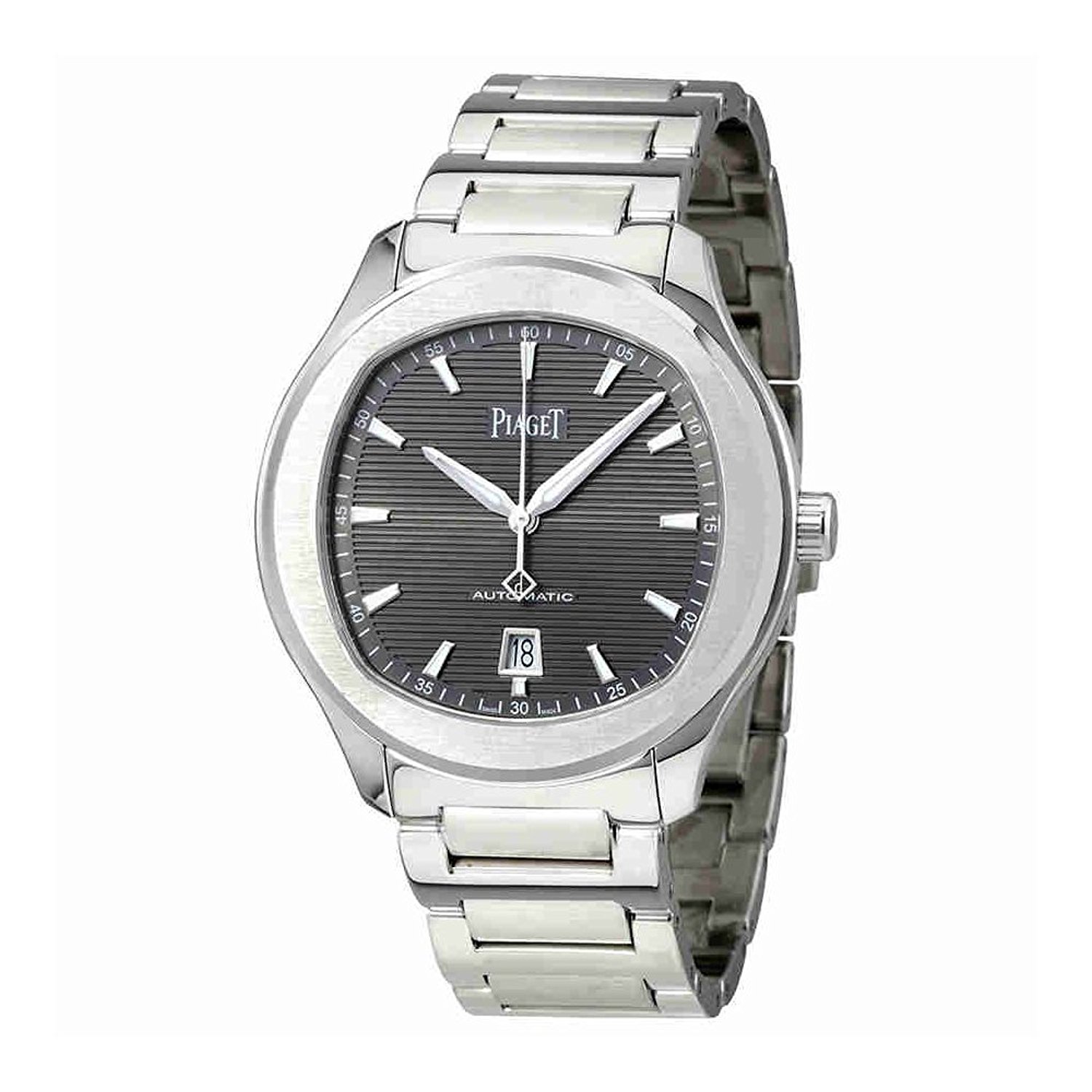 AAA 1:1 Replica Piaget Watches : GOA41003 Grey Guilloche Dial Fixed Band Men Watch