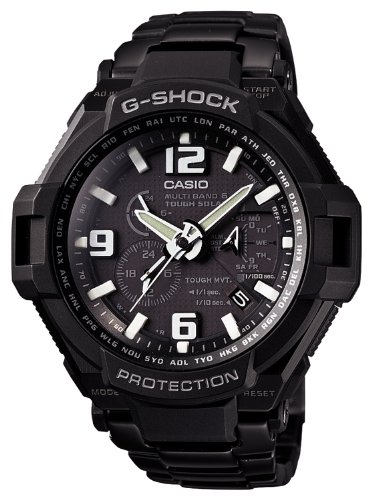 AAA 1:1 Replica Casio-G-shock Mens Watches Black Dial Solar 52.9MM GW-4000D-1AJF Watch