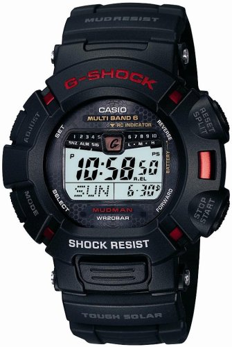 AAA 1:1 Replica Casio-G-shock Mens Watches Black Dial Solar 52MM GW-9010-1JF Watch