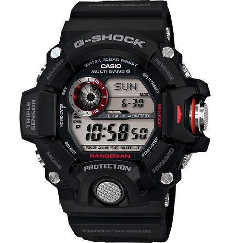 AAA 1:1 Replica Casio-G-shock Mens Watches Gray Dial Tough Solar 55.2 x 53.5MM GW-9400-1 Watch