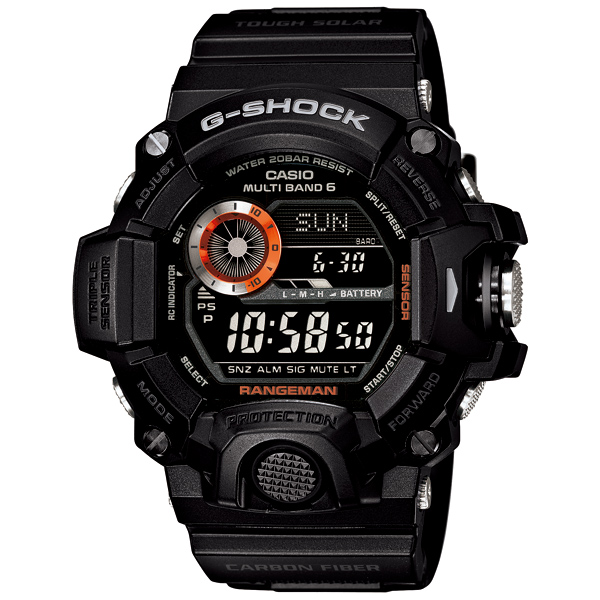 AAA 1:1 Replica Casio-G-shock Mens Watches Black Dial Solar 53.5MM GW-9400BJ-1JF Watch