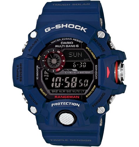 AAA 1:1 Replica Casio-G-shock Mens Watches Black Dial Tough Solar 55.2 x 53.5MM GW-9400NV-2 Watch