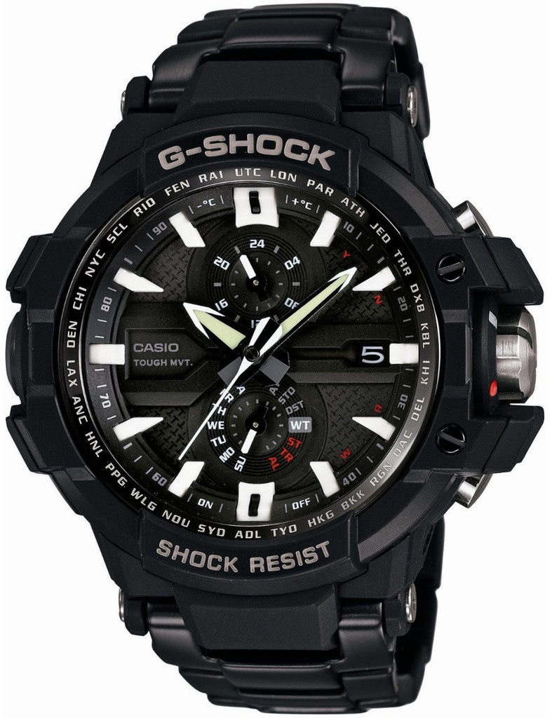 AAA 1:1 Replica Casio-G-shock Mens Watches Black Dial Solar 54.1MM GW-A1000D-1AJF Watch