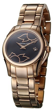 AAA 1:1 Replica Hamilton Ladies Watches Brown Dial Swiss Quartz 26MM H32241189 Watch