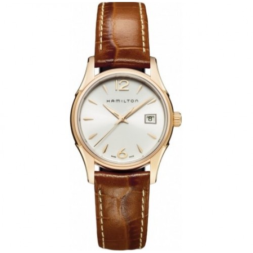 AAA 1:1 Replica Hamilton-Jazzmaster Ladies Watches Champagne Dial Quartz 37MM H32341515 Watch