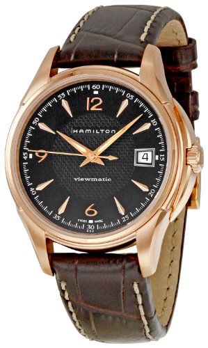 AAA 1:1 Replica Hamilton-Jazzmaster-Viewmatic Mens Watches Black Dial Automatic 38MM H32445585 Watch