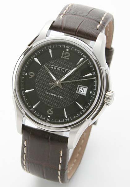AAA 1:1 Replica Hamilton-Jazzmaster-Viewmatic Mens Watches Black Dial Automatic H32515535 Watch