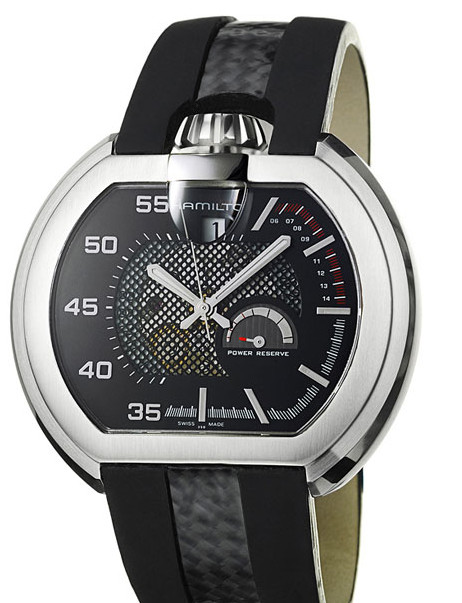 AAA 1:1 Replica Hamilton-Ventura Mens Watches Black Dial Automatic 50MM H35615735 Watch