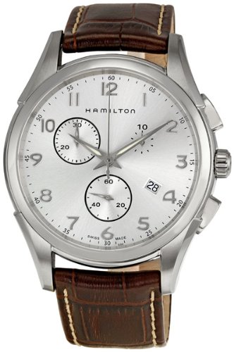 AAA 1:1 Replica Hamilton Mens Watches Silver Dial Swiss Quartz 43MM H38612553 Watch