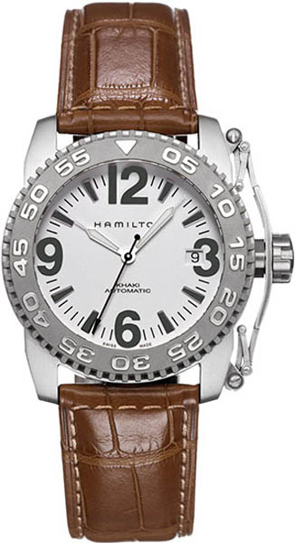 AAA 1:1 Replica Hamilton-Khaki-Action-Auto Mens Watches White Dial Automatic H62465515 Watch