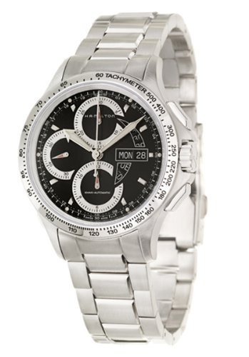 AAA 1:1 Replica Hamilton Mens Watches Black Dial Automatic 42MM H64616131 Watch