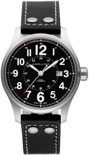 AAA 1:1 Replica Hamilton Mens Watches Black Dial Automatic 44MM H70615733 Watch