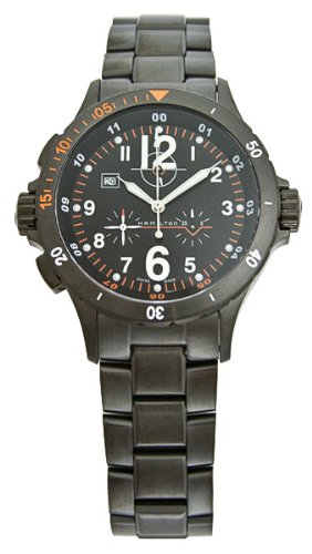 AAA 1:1 Replica Hamilton Mens Watches Black Dial Quartz 40MM H74592133 Watch