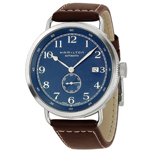 AAA 1:1 Replica Hamilton Mens Watches Blue Dial Automatic 43MM H78455543 Watch