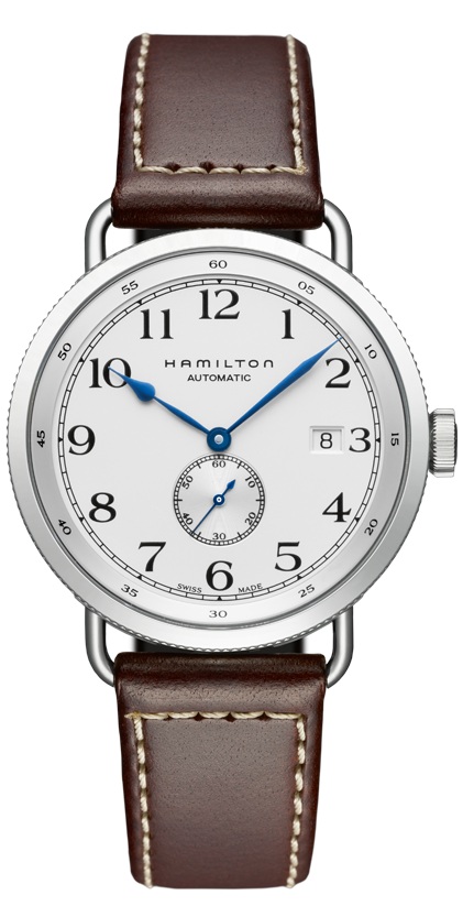AAA 1:1 Replica Hamilton-Khaki-Navy Mens Watches White Dial Automatic 40MM H78465553 Watch