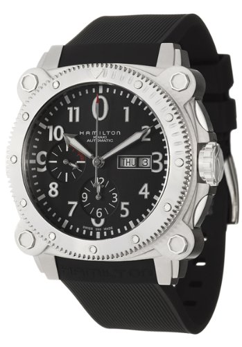 AAA 1:1 Replica Hamilton Mens Watches Black Dial Automatic 46MM H78616333 Watch