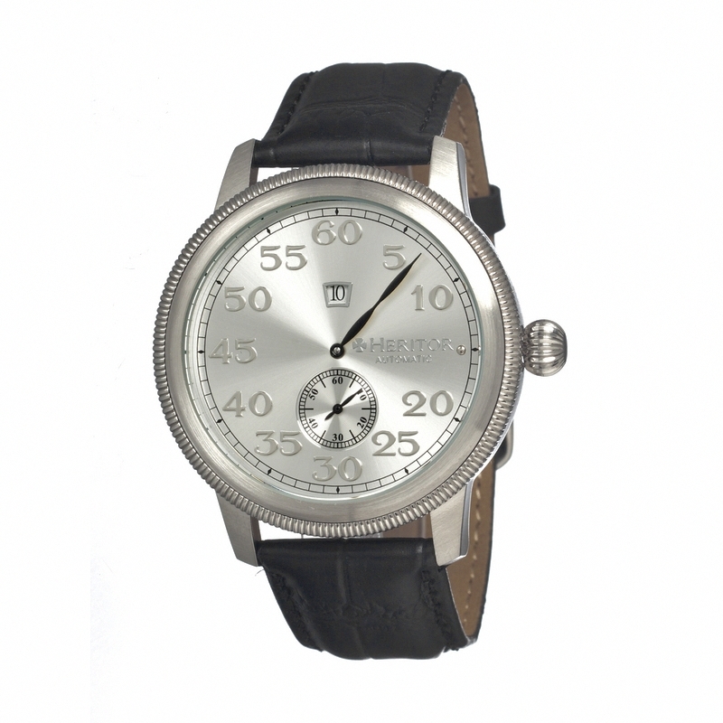 AAA 1:1 Replica Heritor-Bohr Mens Watches Silver Dial Automatic 45MM HR1001 Watch