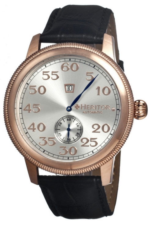 AAA 1:1 Replica Heritor-Bohr Mens Watches Silver Dial Automatic 45MM HR1003 Watch