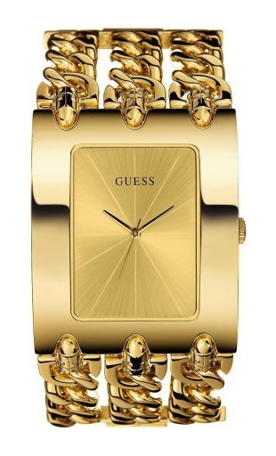 AAA 1:1 Replica Guess Ladies Watches Gold Dial Quartz 39MM I10544L1 Watch
