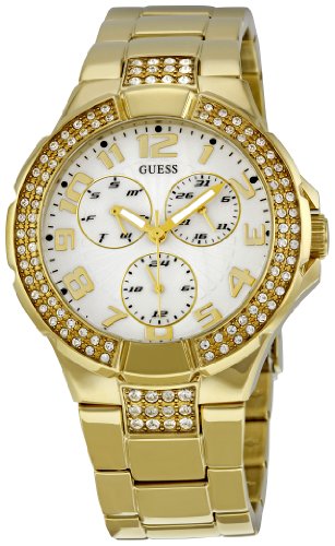AAA 1:1 Replica Guess Ladies Watches White Dial Quartz 42MM I16540L1 Watch