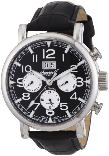 AAA 1:1 Replica Ingersoll Mens Watches Black Dial Automatic 46MM IN1206BK Watch