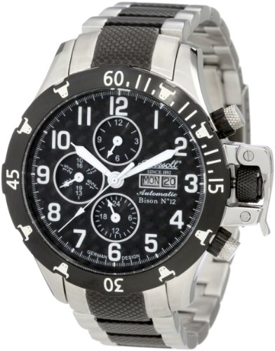 AAA 1:1 Replica Ingersoll Mens Watches Black Dial Quartz 49MM IN2803BKM Watch