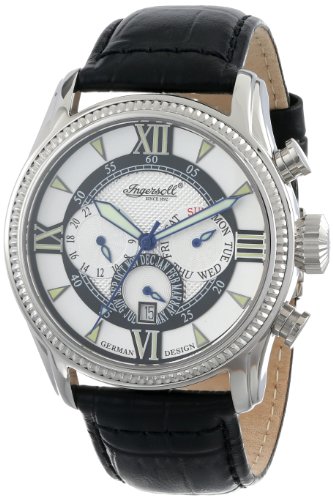 AAA 1:1 Replica Ingersoll Mens Watches White Dial Automatic 44MM IN3213BK Watch