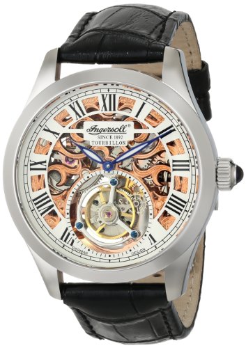 AAA 1:1 Replica Ingersoll Mens Watches White Dial Mechanical 44MM IN5102SRG Watch