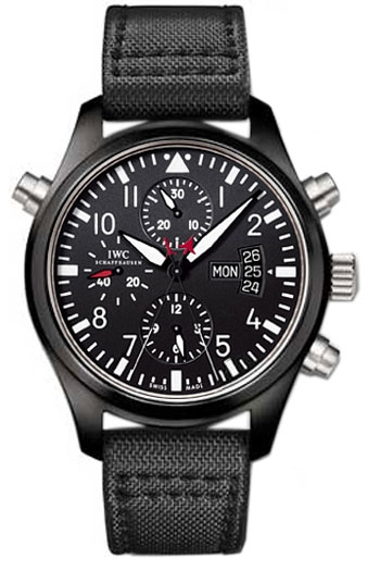 AAA 1:1 Replica IWC-Pilots-Watch Mens Watches Black Dial Automatic 46MM IW379901 Watch