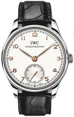 IWC-Portuguese Mens Watches Silver Dial Mechanical 44MM IW545408 Watch