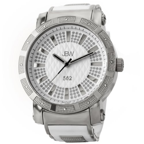 AAA 1:1 Replica Jbw Mens Watches Silver Dial Japanese Quartz 50MM JB-6225-E Watch