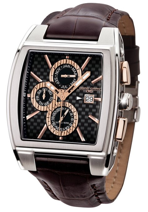 AAA 1:1 Replica Jorg-Gray Mens Watches Multiple Colors Dial Quartz 41MM JG6300-33 Watch