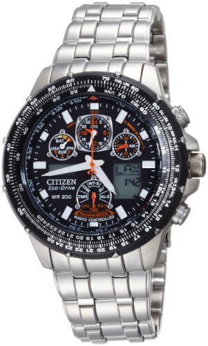 AAA 1:1 Replica Citizen Mens Watches Black Dial Japanese quartz 45MM JY0000-53E Watch