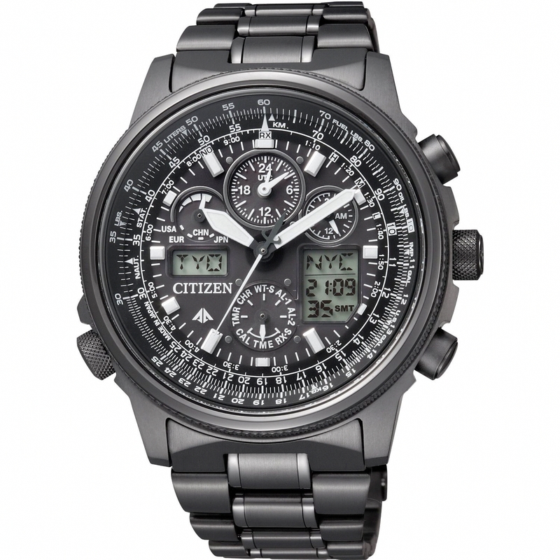 AAA 1:1 Replica Citizen-Promaster Mens Watches Black Dial Eco Drive 44MM JY8025-59E Watch