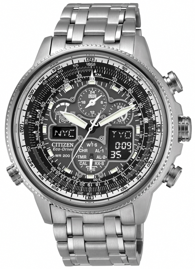 AAA 1:1 Replica Citizen Mens Watches Black Dial Eco Drive 48MM JY8030-59E Watch