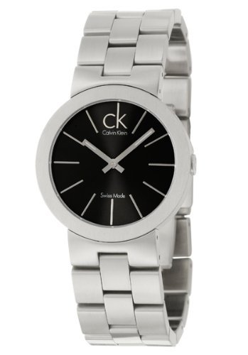 AAA 1:1 Replica Calvin-Klein Ladies Watches Black Dial Swiss Quartz 35MM K0113107 Watch