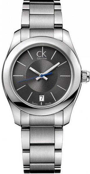 AAA 1:1 Replica Calvin-Klein Ladies Watches Gray Dial Quartz 33.6MM K0K23107 Watch
