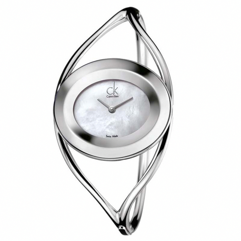 AAA 1:1 Replica Calvin-Klein Ladies Watches Mother Of Pearl Dial Quartz 34MM K1A2351G Watch