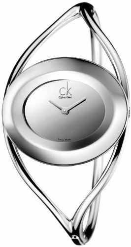 AAA 1:1 Replica Calvin-Klein Ladies Watches Silver Dial Swiss quartz 34MM K1A23708 Watch