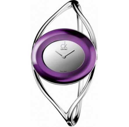 AAA 1:1 Replica Calvin-Klein-Delight Ladies Watches Silver Dial Swiss Quartz 39MM K1A24556 Watch