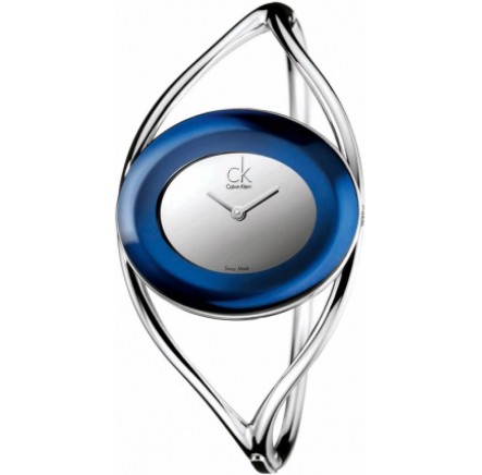 AAA 1:1 Replica Calvin-Klein-Delight Ladies Watches Silver Dial Swiss Quartz 39MM K1A24706 Watch