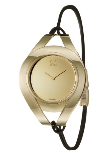 AAA 1:1 Replica Calvin-Klein Ladies Watches Gold Dial Swiss quartz 40MM K1B33609 Watch