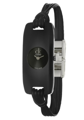 AAA 1:1 Replica Calvin-Klein Ladies Watches Black Dial Quartz 19MM K1D23102 Watch