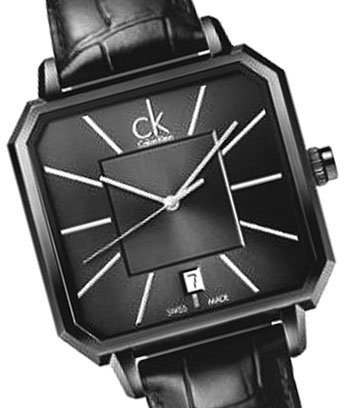 AAA 1:1 Replica Calvin-Klein Mens Watches Black Dial Quartz 41MM K1U21402 Watch