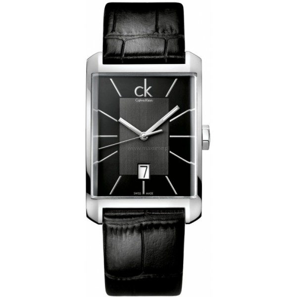 AAA 1:1 Replica Calvin-Klein Mens Watches Black Dial Quartz 38 x 31MM K2M21107 Watch