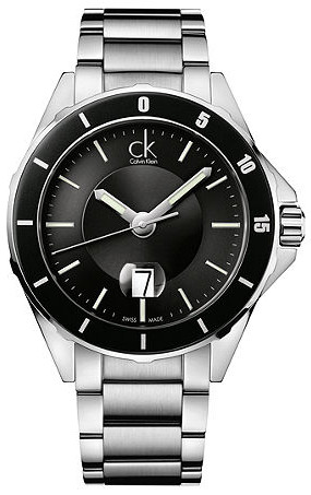 AAA 1:1 Replica Calvin-Klein Mens Watches Black Dial Quartz 45MM K2W21X41 Watch